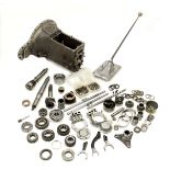 A Bugatti Type 57/57s gearbox with component parts, ((Qty))
