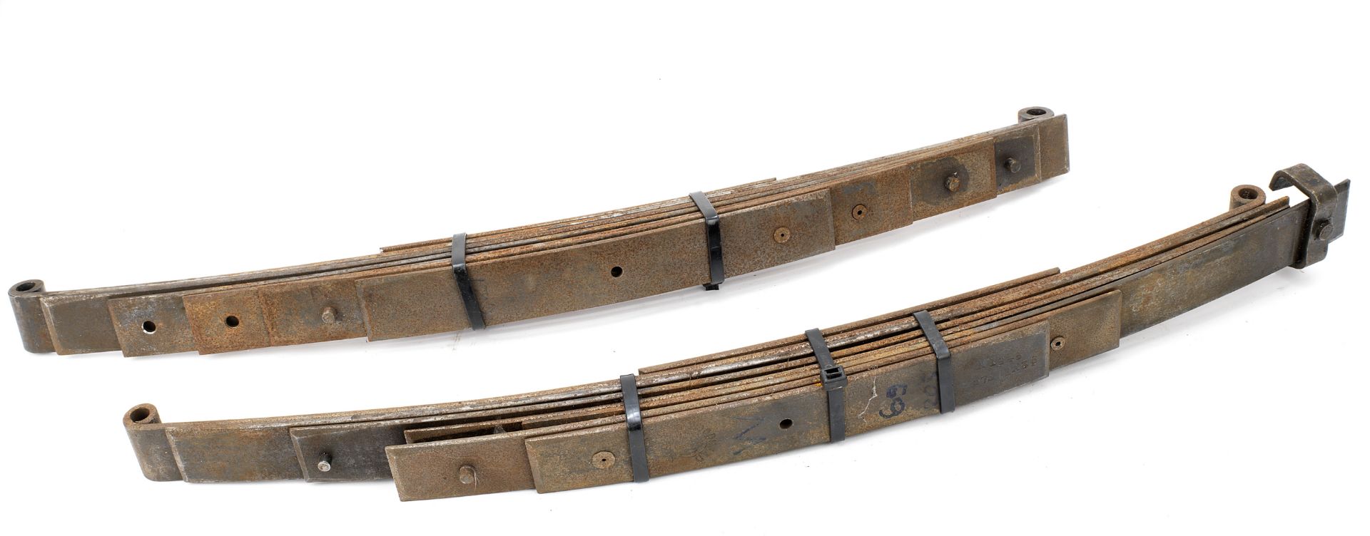 A pair of front leaf springs to fit Bugatti 57/57s, ((2))
