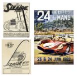 Three motoring posters, ((3))