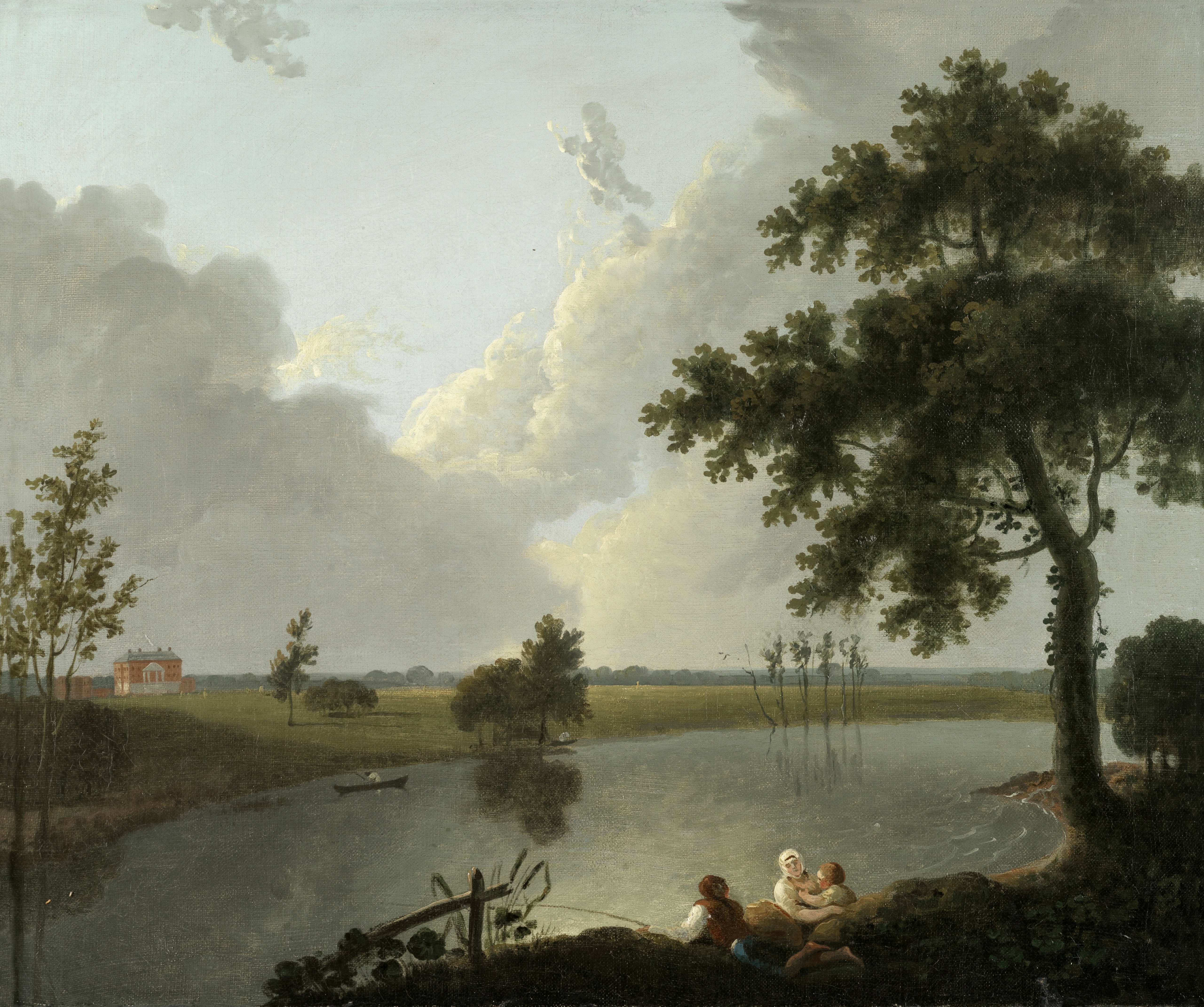 Follower of Richard Wilson, R.A (British , 1714-1782) Tabley House, Cheshire