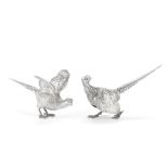 A pair of silver pheasants Edward Barnard London 1969 (2)