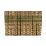BINDINGS MOTLEY (JOHN LOTHROP) The Works, 9 vol. (complete, comprising: The United Netherlands, 3...