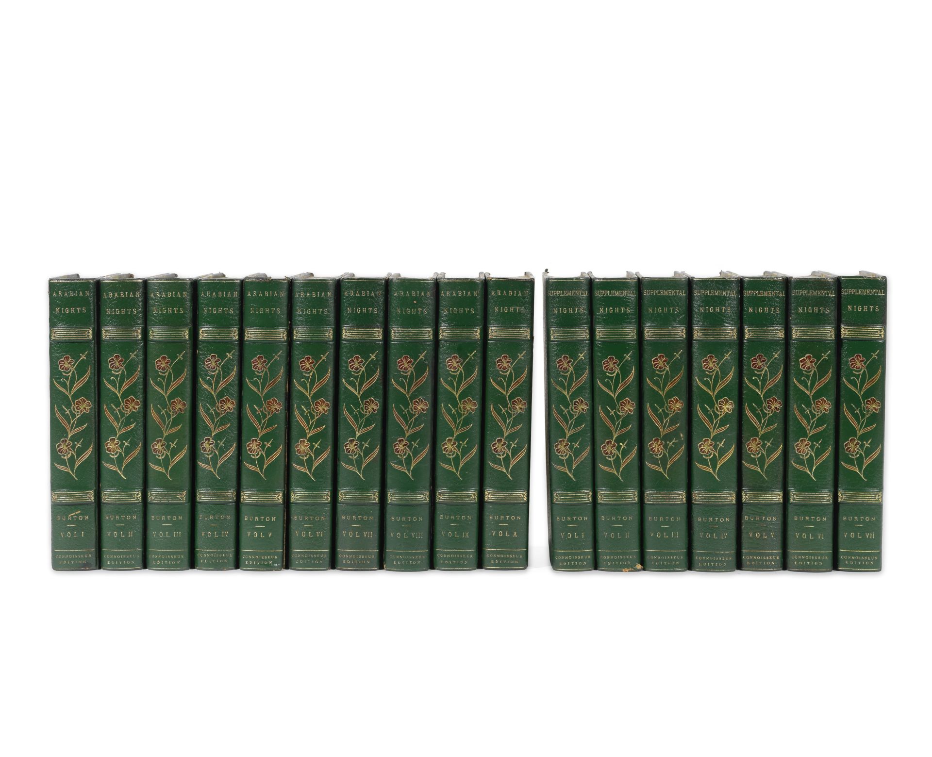 BINDINGS [ARABIAN NIGHTS] The Book of the Thousand Nights and a Night. with Introduction Explanat...