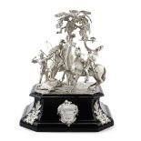 A Victorian silver race prize centrepiece Charles Reily & George Storer, London 1846