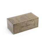TIFFANY & CO: a Victorian tromp l'oeil copper cigar box / humidor the rim engraved TIFFANY & CO, ...