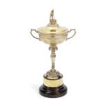 A silver-gilt replica of the Ryder Cup trophy Garrard & Co Ltd, 1990