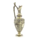 A Victorian silver-gilt racing jug John Kilpatrick, London 1884