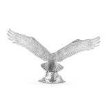 A silver model of an eagle Barnards, London 1986