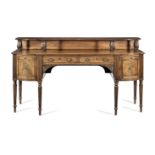 A Regency mahogany sideboard attributed to Gillows