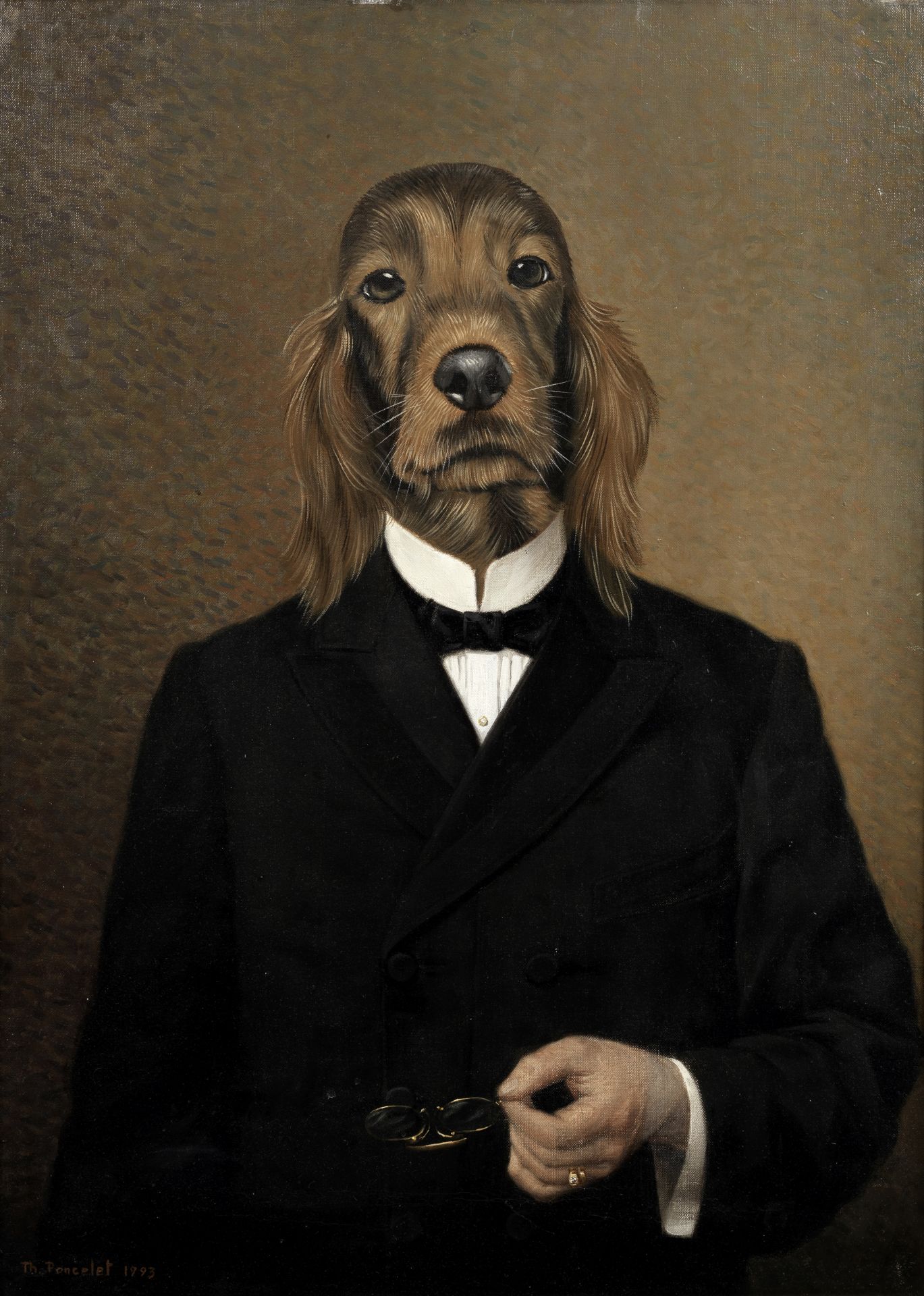 Thierry Poncelet (Belgian, born 1946) A gentleman setter