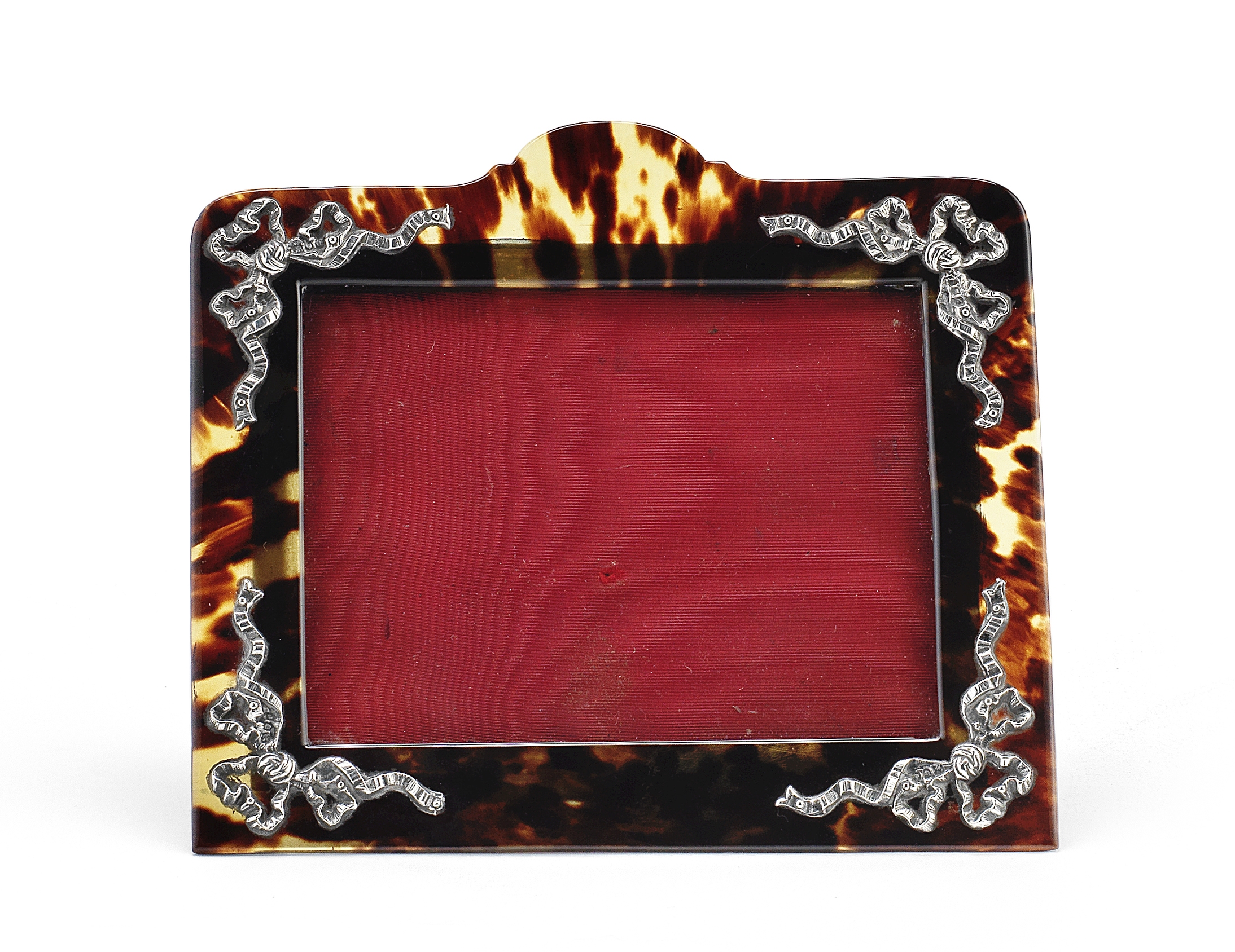 A Victorian silver-mounted tortoiseshell photograph frame Harry Adelstein, London 1899