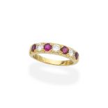 RUBY AND DIAMOND RING