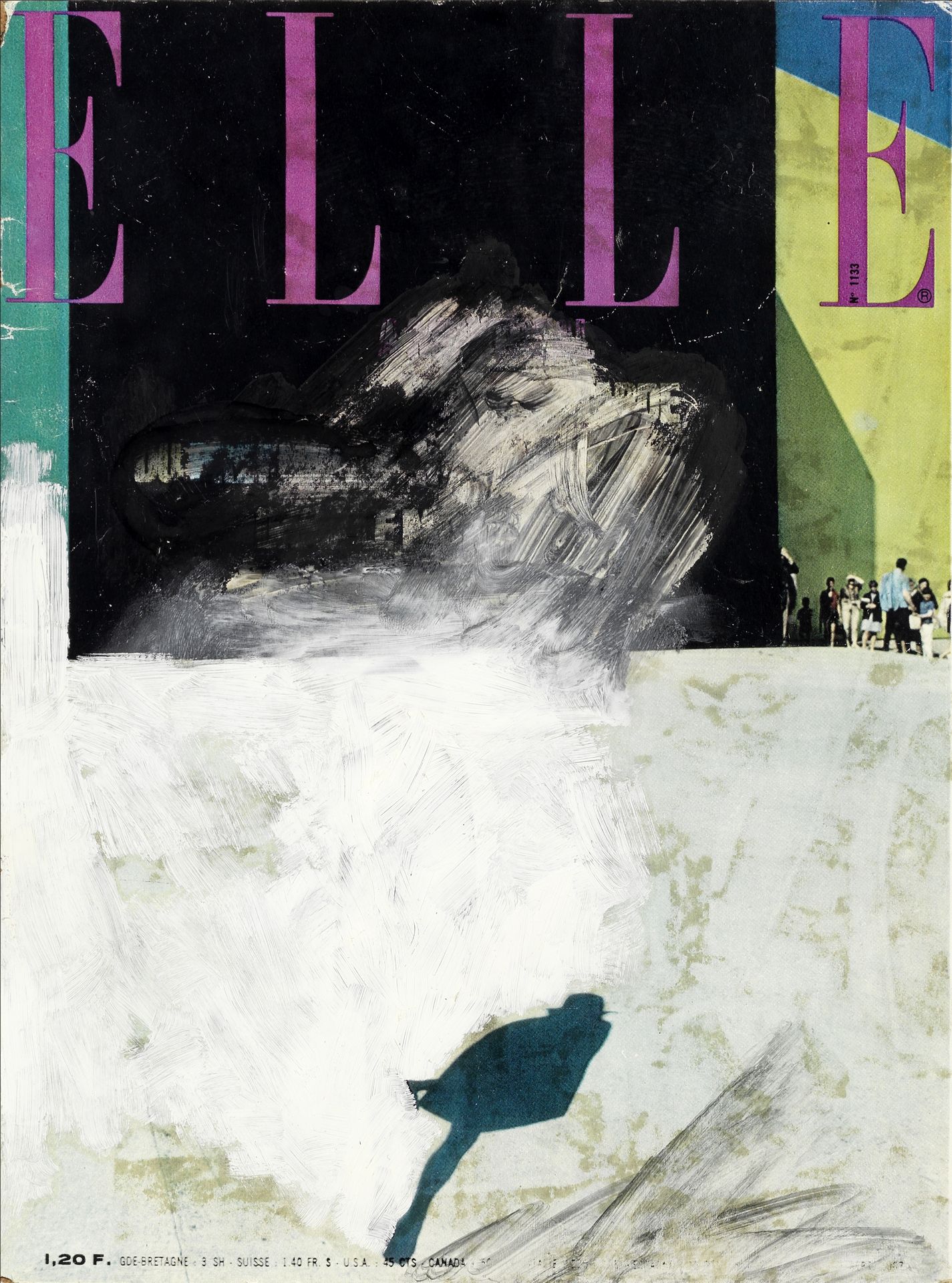 Richard Hamilton (British, 1922-2011) L is for Elle, 1967 Oil on offset lithographic magazine cov...