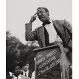 Ernst Haas (Austrian/American, 1921-1986); Speaker's Corner, Hyde Park;