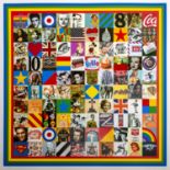 Sir Peter Blake R.A. (British, born 1932) 100 Sources of Pop Art, 2014 Screenprint and mixed medi...