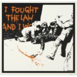 Banksy (British, born 1975) I Fought the Law, 2004 Screenprint in colours, on wove, numbered '88/...