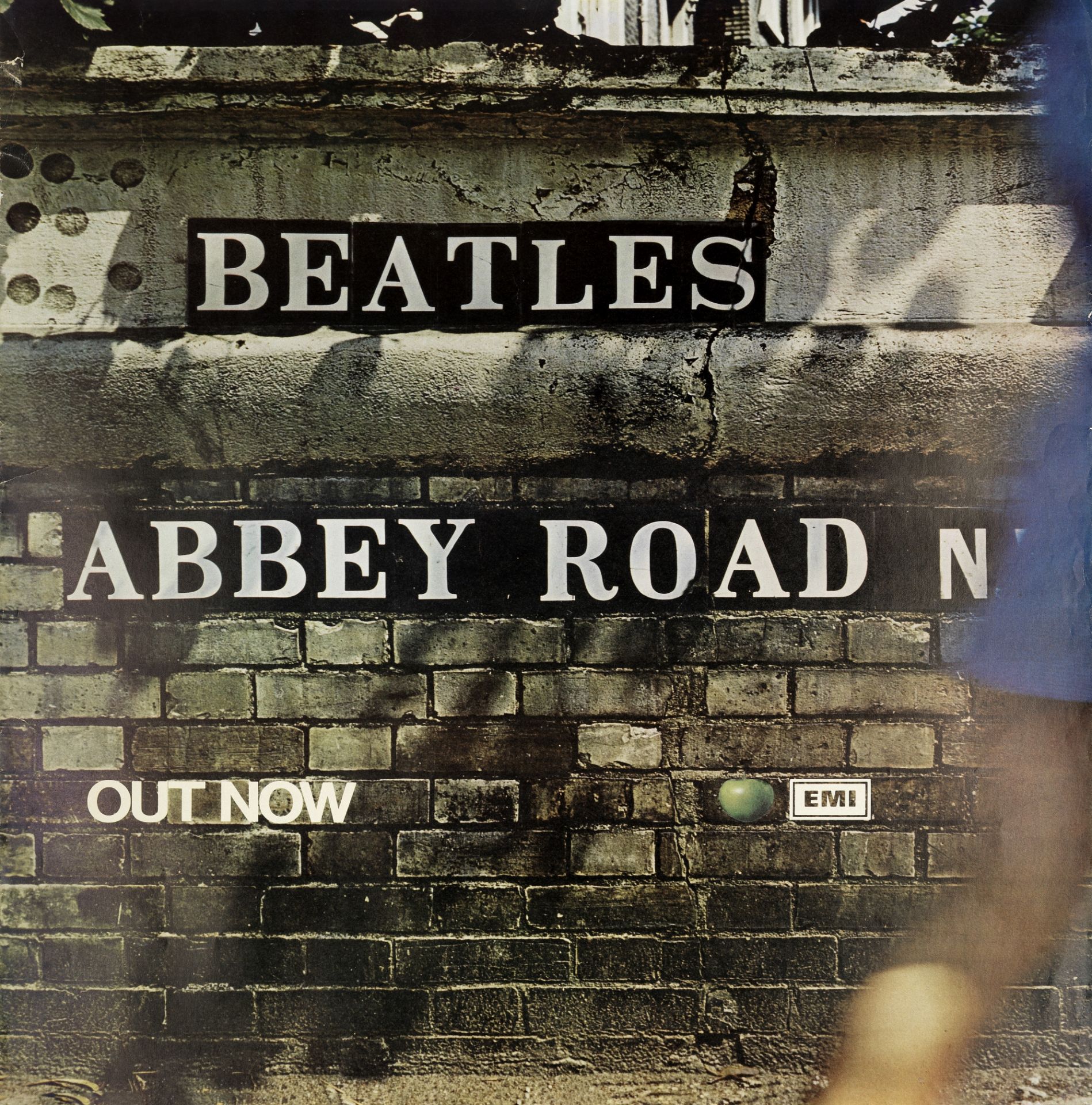 The Beatles An Original Promotional Poster For 'Abbey Road', 1969