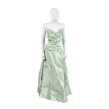 Vivienne Westwood Couture Mint Green Corset and Evening Skirt, circa 2007