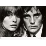 Terry O'Neill (British, 1938-2019); Jean Shrimpton and Terence Stamp;