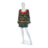 Jeff Banks Floral Loose Fitted Smock Dress, circa 1971 (includes original tag)