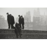 Patrick Ward (British, born 1946); Students Watching the Eton Wall Game;