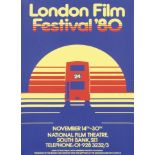 London Film Festival '80 A Promotional Poster, 1980