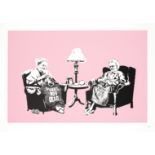 Banksy (British, born 1975) Grannies, 2006 Screenprint in colours, on Arches, numbered '303/500' ...