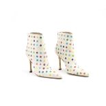 Damien Hirst for Manolo Blahnik Spot Boots, circa 2002 (Includes original box)