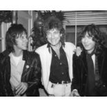 RICHARD YOUNG (BRITISH, BORN 1947) Jeff Beck, Robert Plant & Jimmy Page, The Old Racoon, London, ...