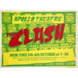 The Clash An Original 'Radio Clash' Tour Poster, 1981