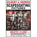 Gilbert & George (Italian/British, born 1943 & 1942) Scapegoating Pictures, 2014 The set of five ...