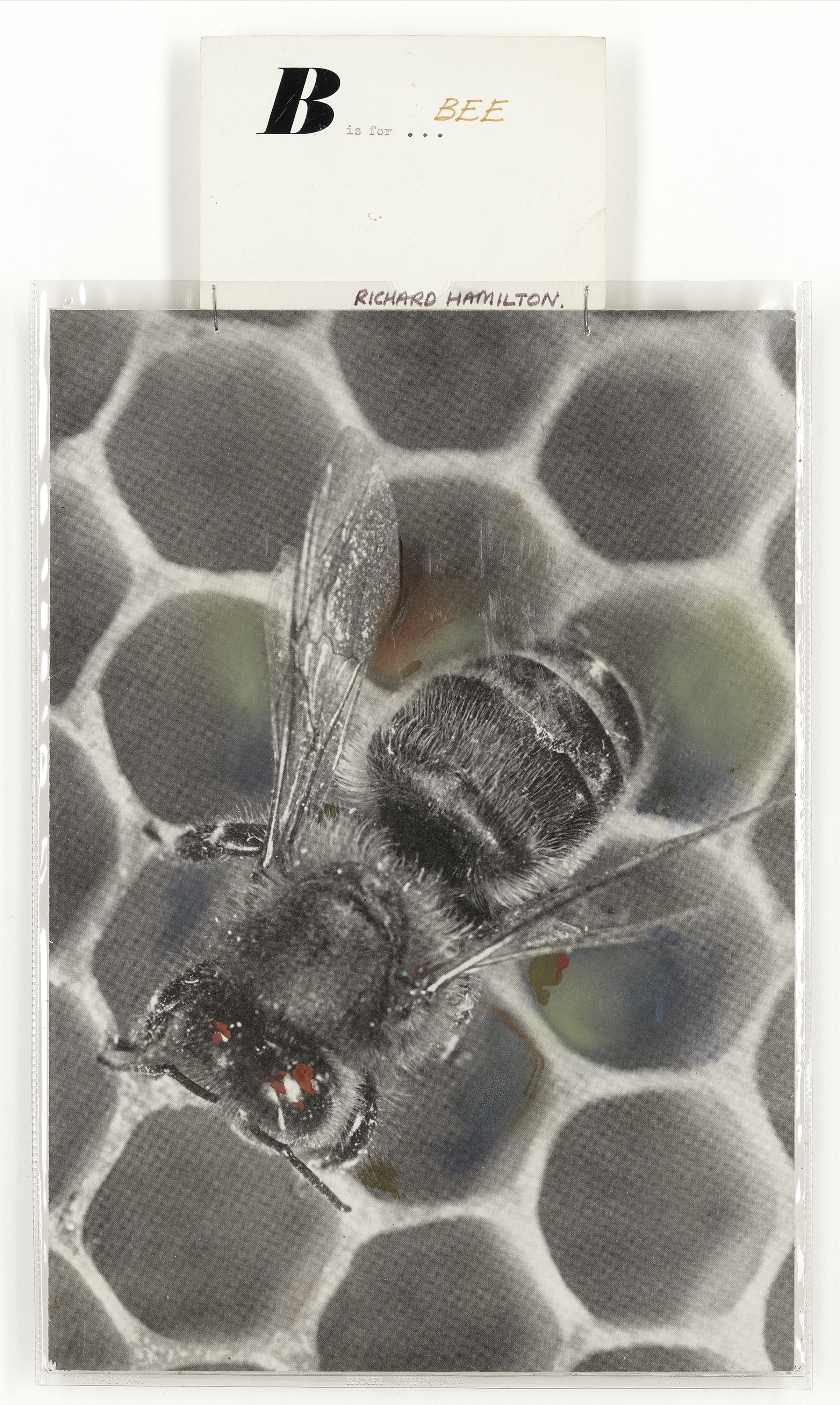 Richard Hamilton (British, 1922-2011) B is for Bee, 1967 Oil and graphite applied to offset litho...