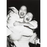 Roxanne Lowit (born 1965); Christy Turlington and Kate Moss Laughing, Isaac Mizrahi Show, LA;