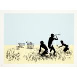 Banksy (British, born 1975) Trolleys, 2007 Screenprint in colours, on Arches, signed and numbered...