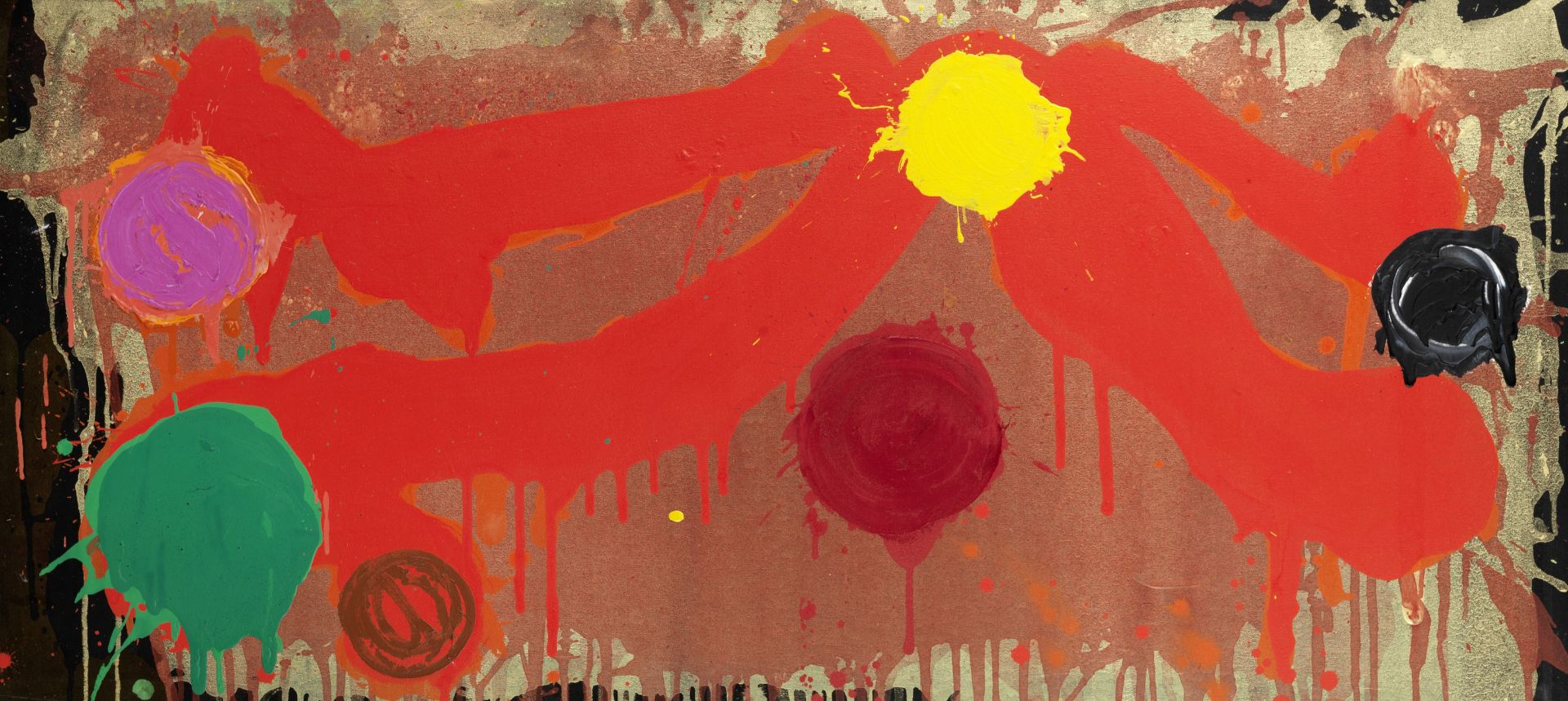 John Hoyland R.A. (British, 1934-2011) Zansa 8.4.86, 1986