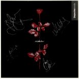 Depeche Mode An Autographed Display For The 'Violator' Album Cover