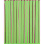 Ian Davenport (British, born 1966) Magenta and Green, 2008