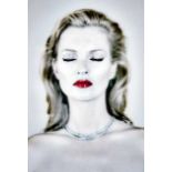 Chris Levine (Canadian/British, born 1972) Kate Moss She's Light (Pure), 2014