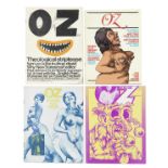 OZ MAGAZINE A complete run of the 48 issues of the London edition, Privately Printed, 1967-1973