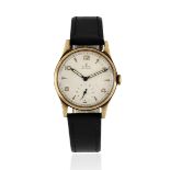 Rolex. A 9K gold manual wind wristwatch Precision, Ref: 12325, Birmingham Hallmark for 1948