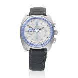 Omega. A stainless steel automatic calendar chronograph wristwatch Seamaster, Ref: 176.007, Circ...