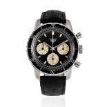 Heuer. A stainless steel manual wind chronograph wristwatch Autavia 'Jochen Rindt', Ref: 2446, C...