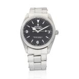 Rolex. A stainless steel automatic bracelet watch Explorer, Ref: 1002, Circa 1960