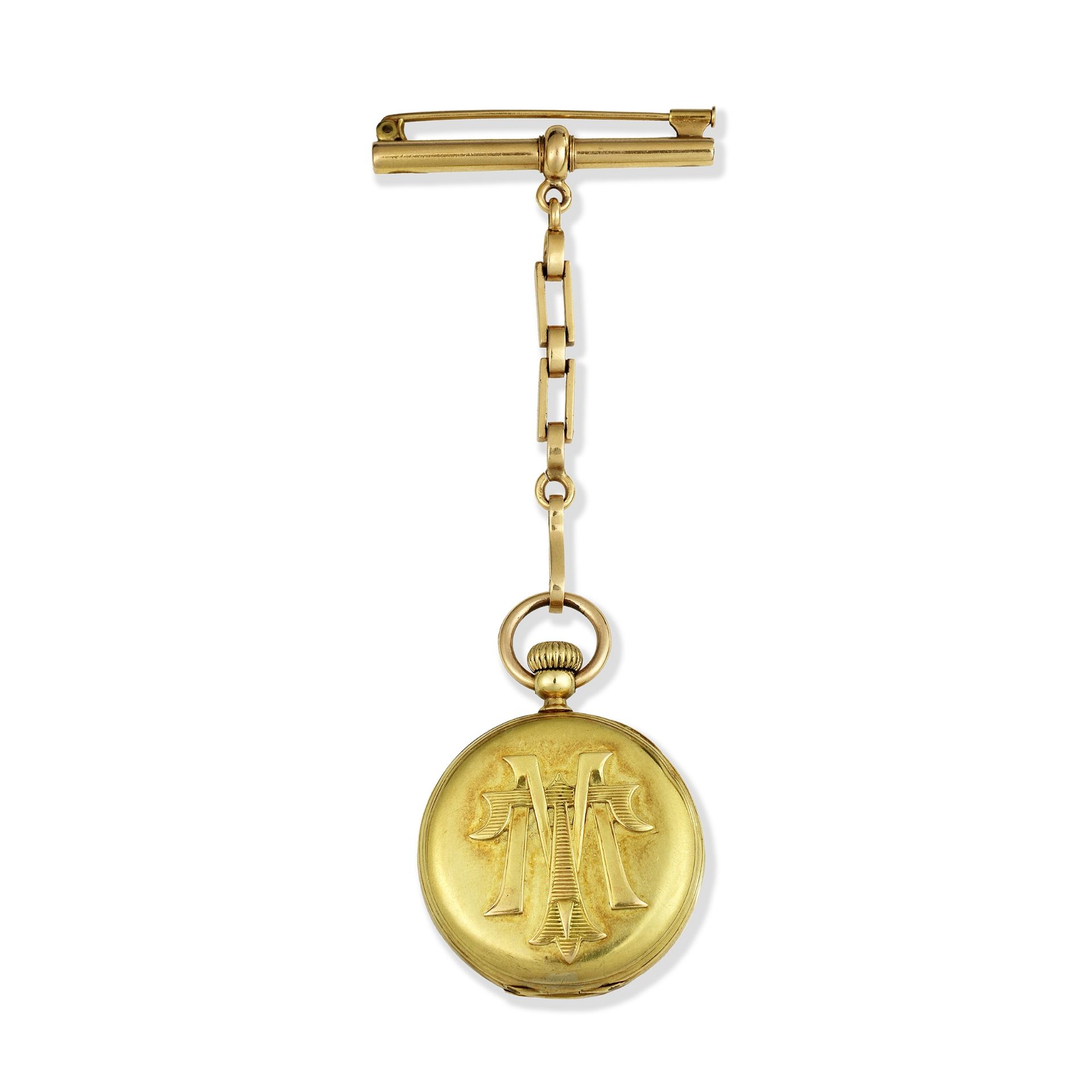 Patek Philippe & Co. A Gen&#232;ve. A continental gold keyless wind open face pocket watch retail...