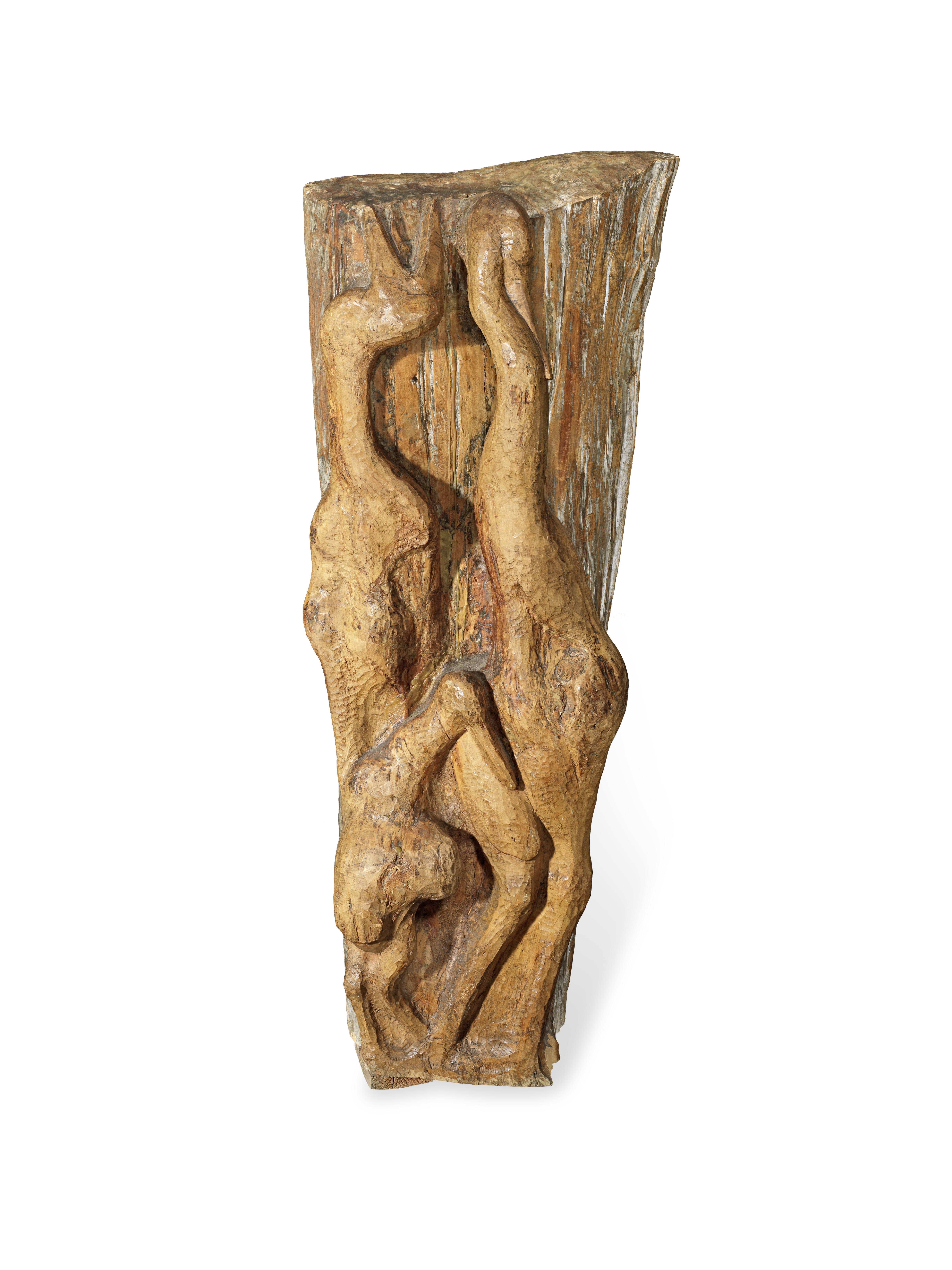 Constantinovitch Wooden Sculpture 115 x 47 cm