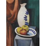 MO&#207;SE KISLING (Polish, 1891-1953) Nature morte au pichet blanc (Painted in November 1917)