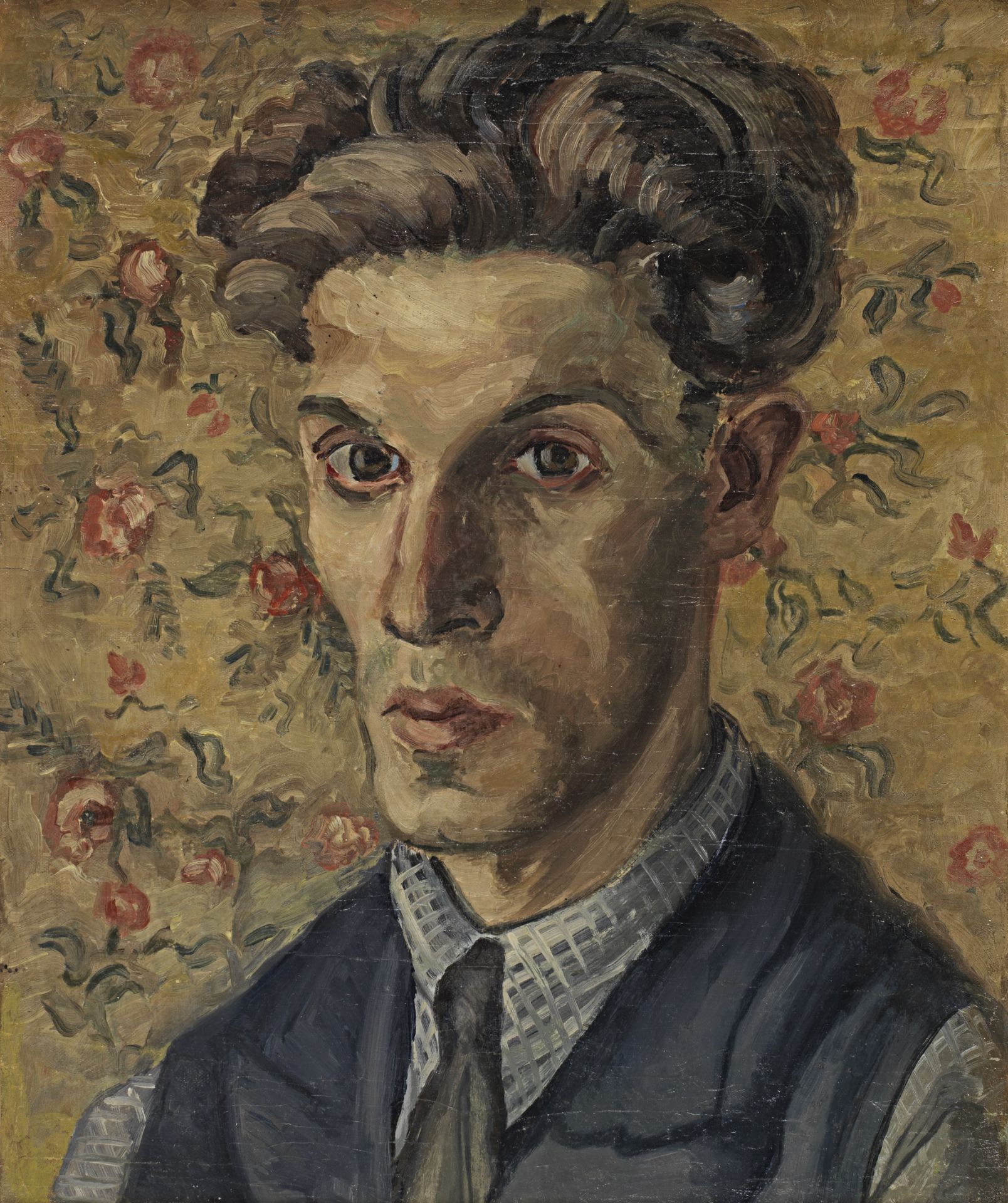 Jacob Macznik (Polish, 1905-1945) Self-portrait (Painted c. 1930)