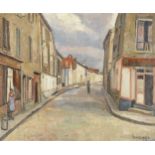 Nathan Grunsweigh L'H&#244;tel du Sans-Souci Oil on canvas 60 &#215; 73 cm