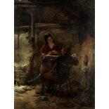 Erskine Nicol RSA ARA (British, 1825-1904) 'A Wheedler'