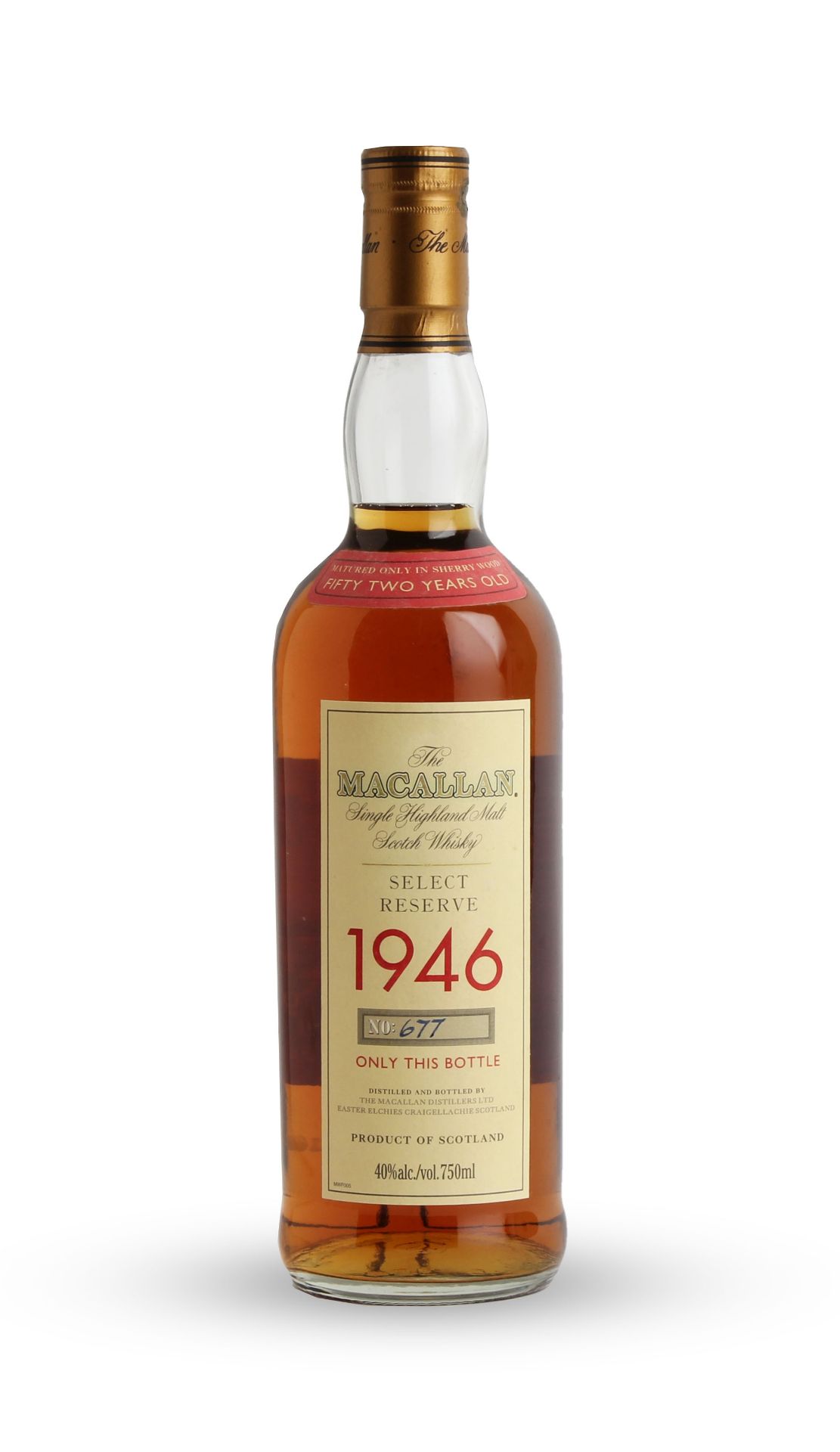 The Macallan Select Reserve-52 year old-1946